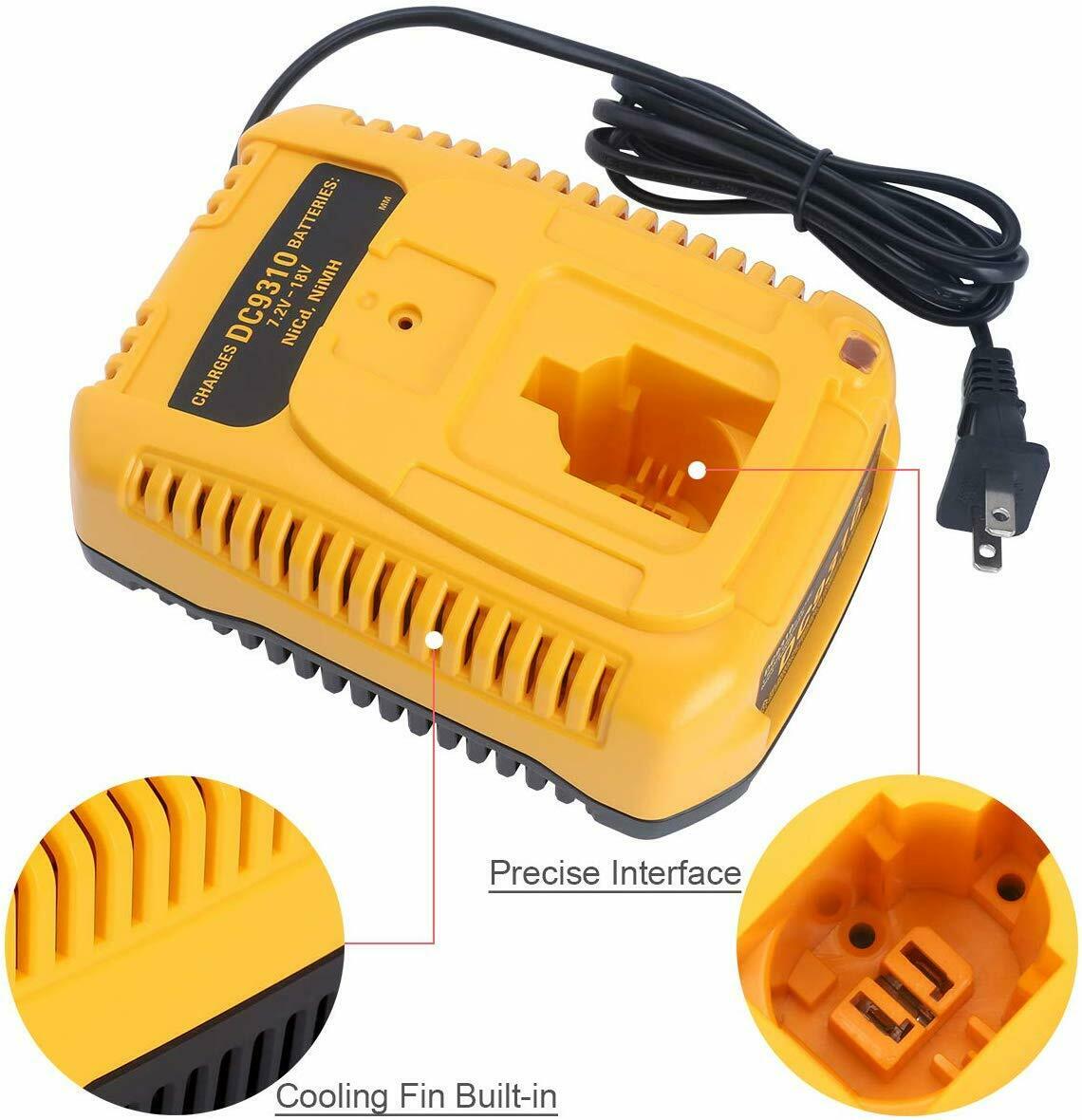 DC9310 DW9116 DW9226 DW9118 Charger for Dewalt 18V 12V 14.4V 9.6V battery DC9310 DW9116 DW9226 DW9118 Charger for Dewalt 18V 12V 14.4V 9.6V battery